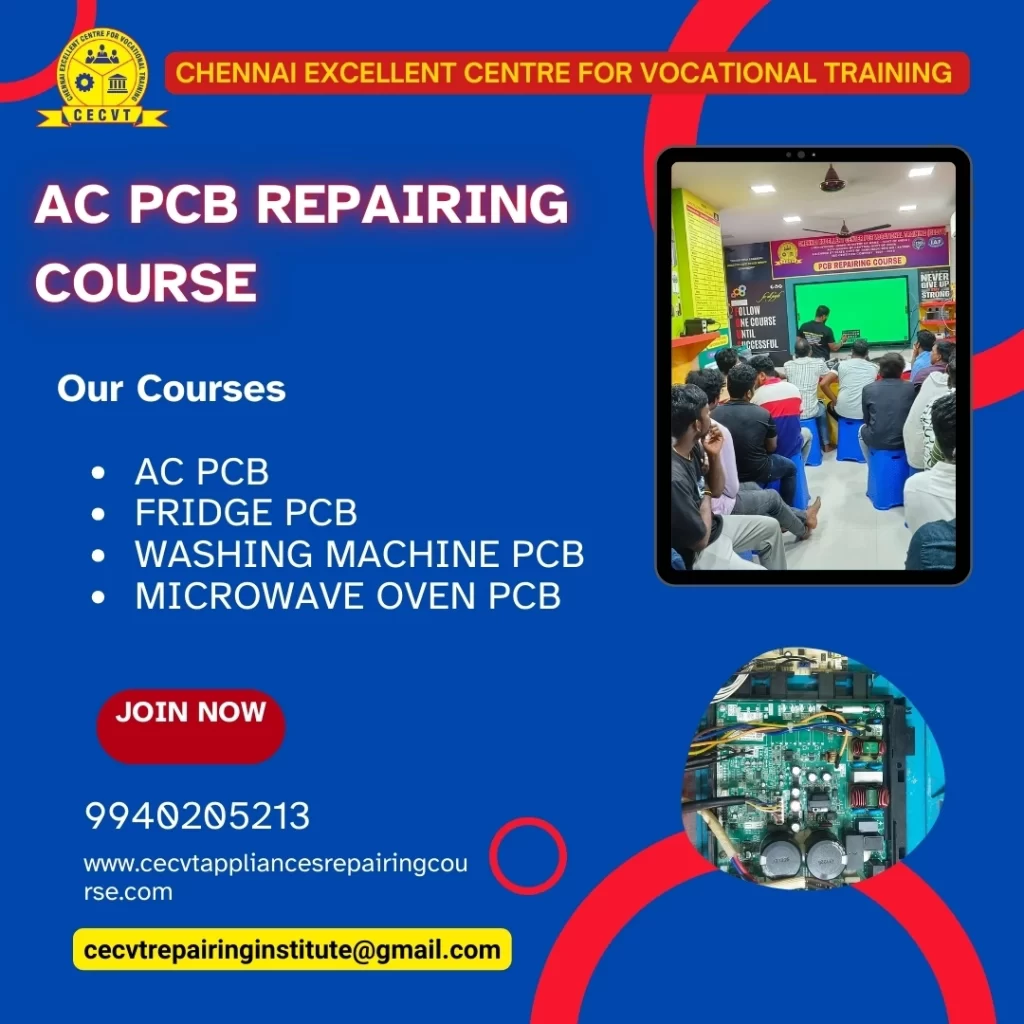 AC PCB Repairing Course in Dayalbagh