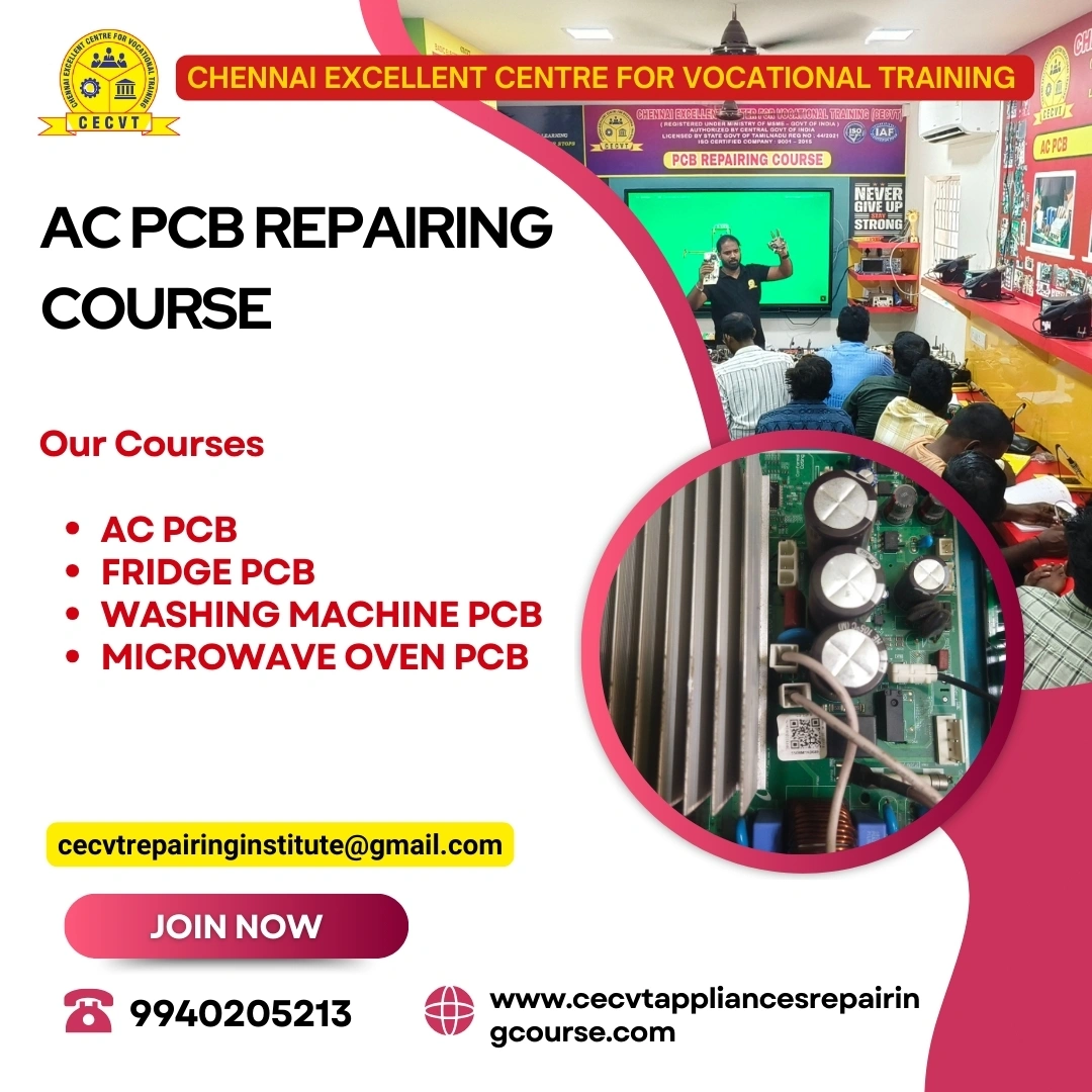 AC PCB Repairing Course in Dayalbagh