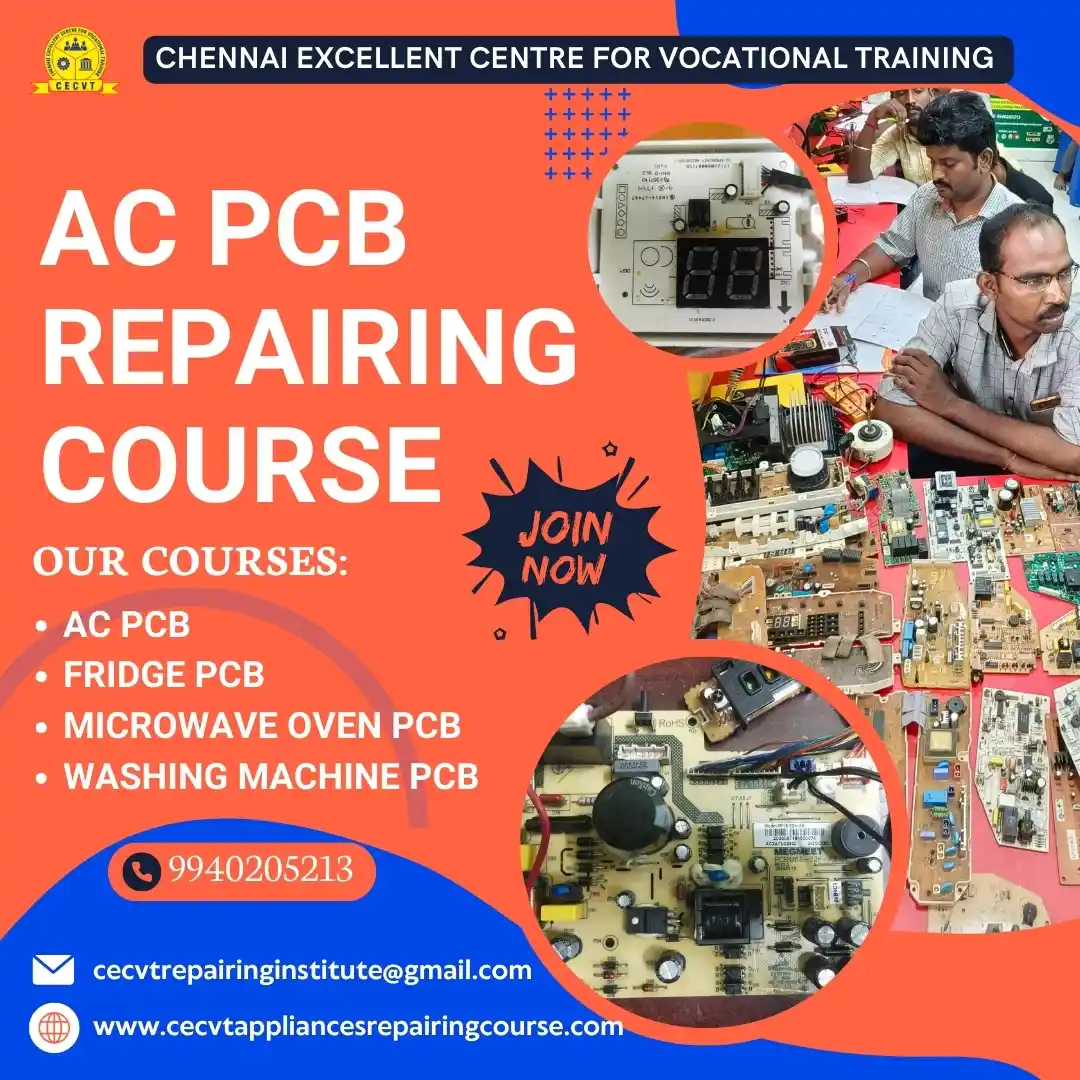 AC PCB Board Mechanic Course in Bharatpur Rajasthan