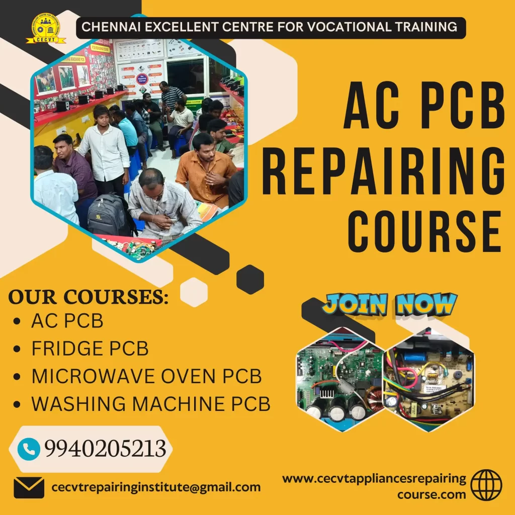 AC PCB Board Mechanic Course in Bhilwara Rajasthan