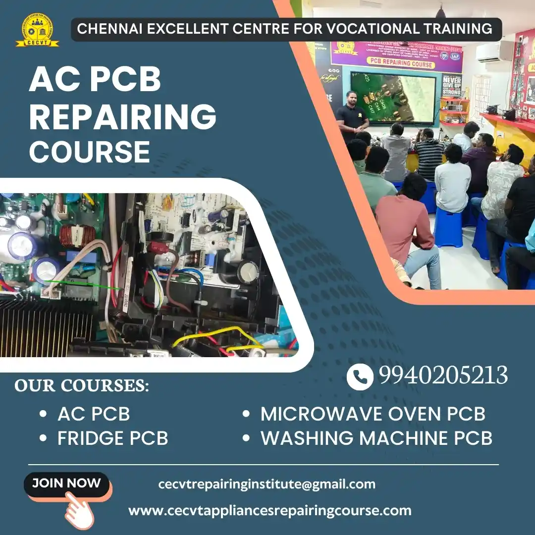 AC PCB Board Mechanic Course in Bhilwara Rajasthan