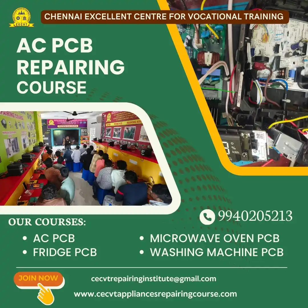 AC PCB Board Mechanic Course in Bikaner Rajasthan