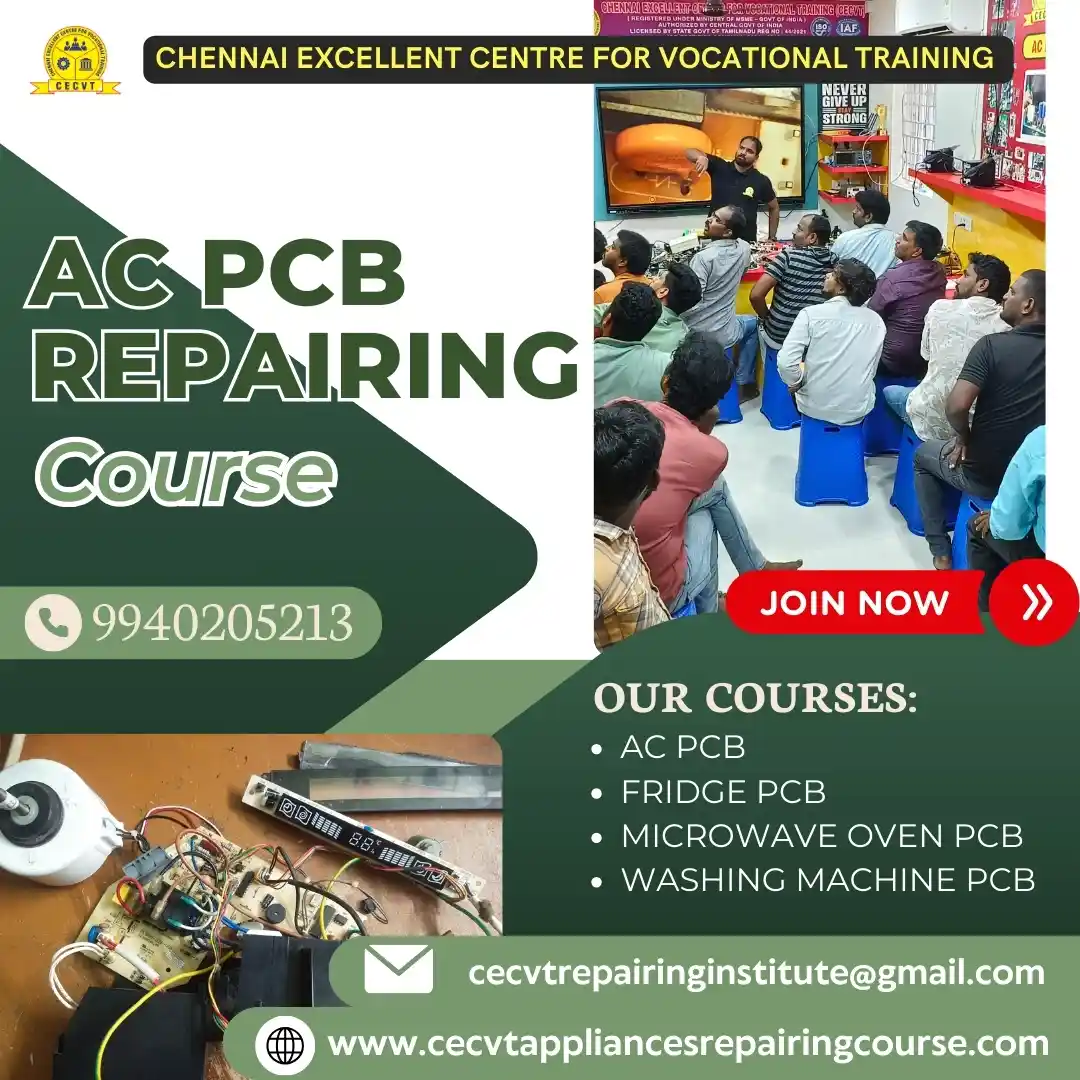 AC PCB Board Mechanic Course in Bikaner Rajasthan