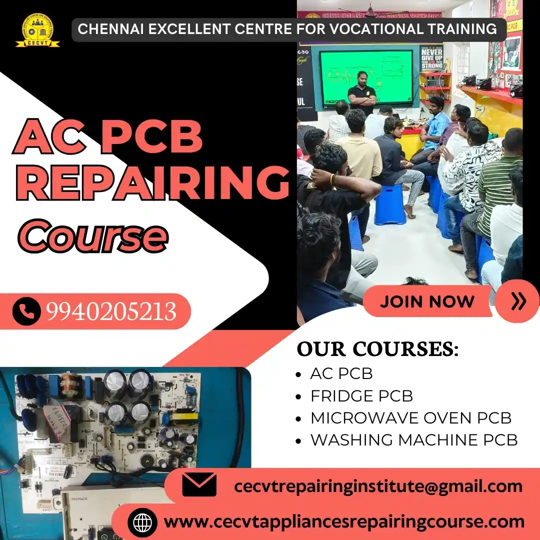 AC PCB Board Mechanic Course in Bikaner Rajasthan