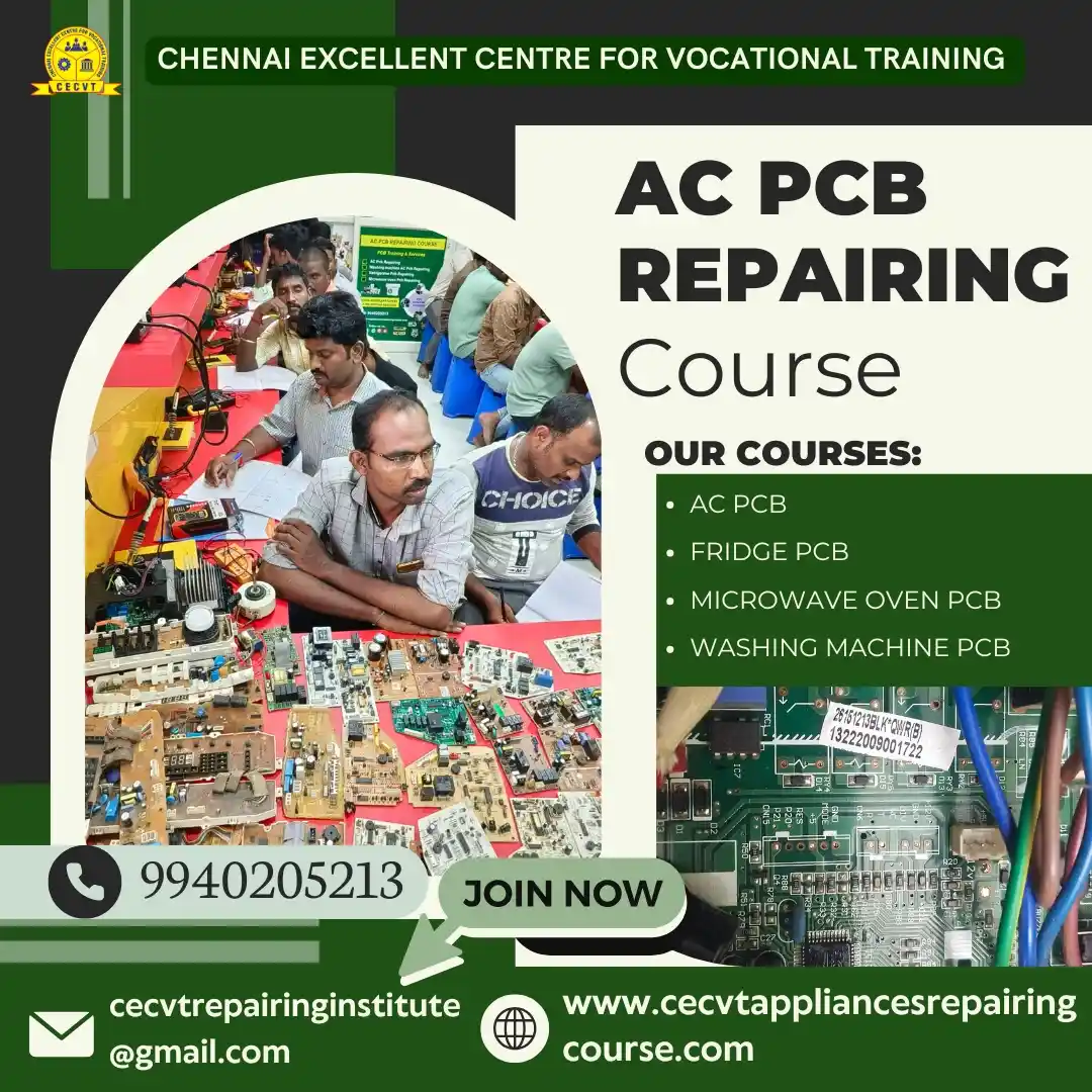 AC PCB Board Mechanic Course in Chittorgarh Rajasthan