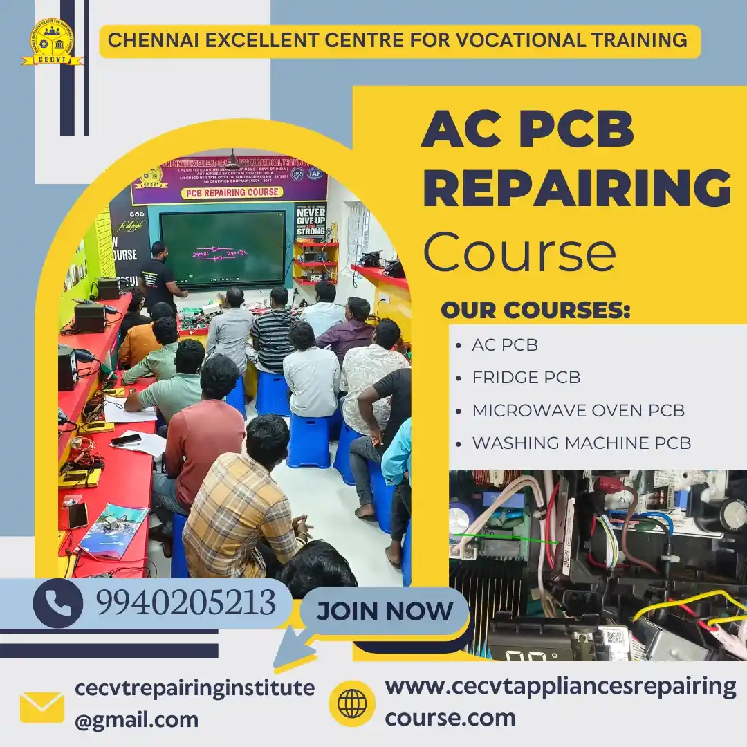 AC PCB Board Mechanic Course in Chittorgarh Rajasthan