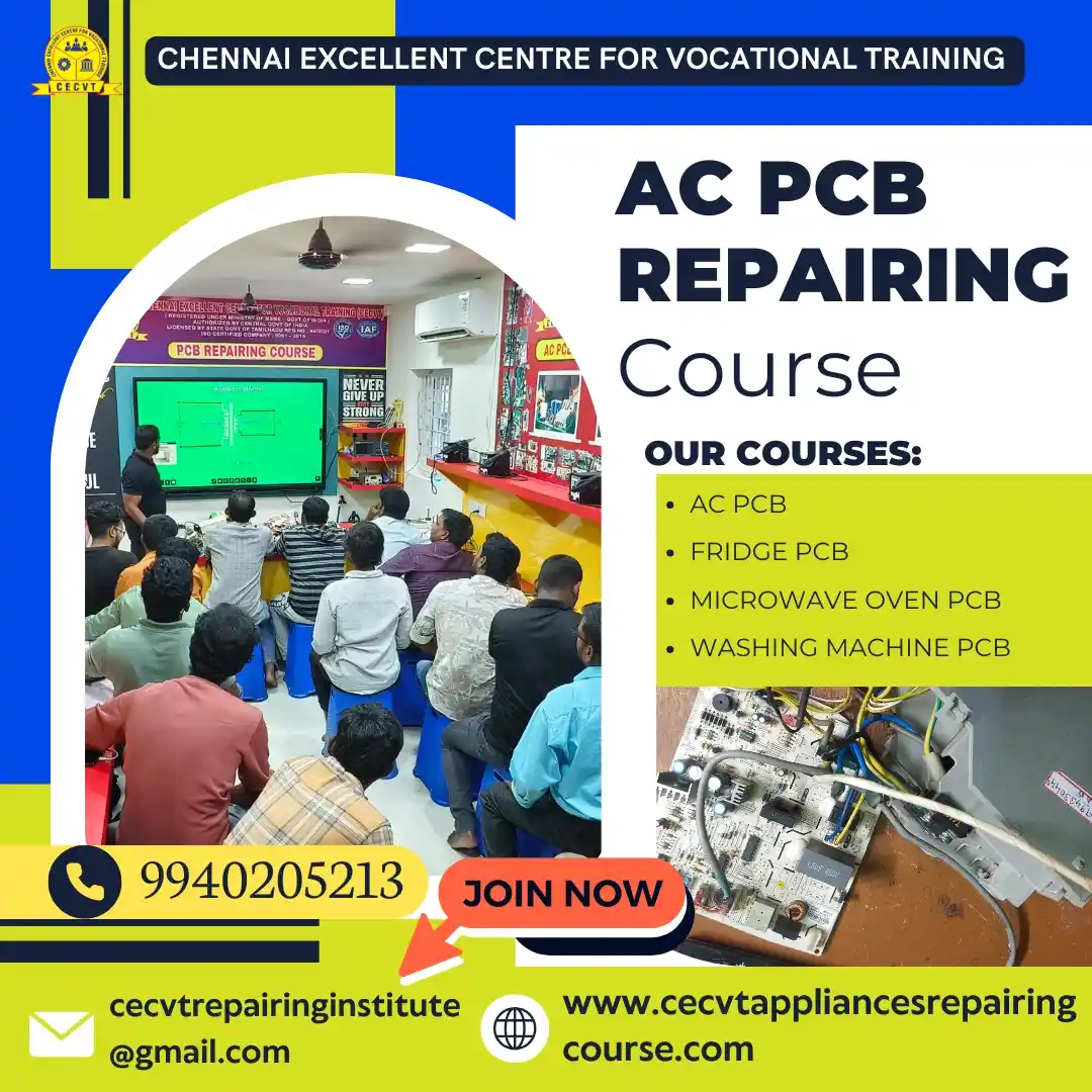 AC PCB Board Mechanic Course in Chittorgarh Rajasthan