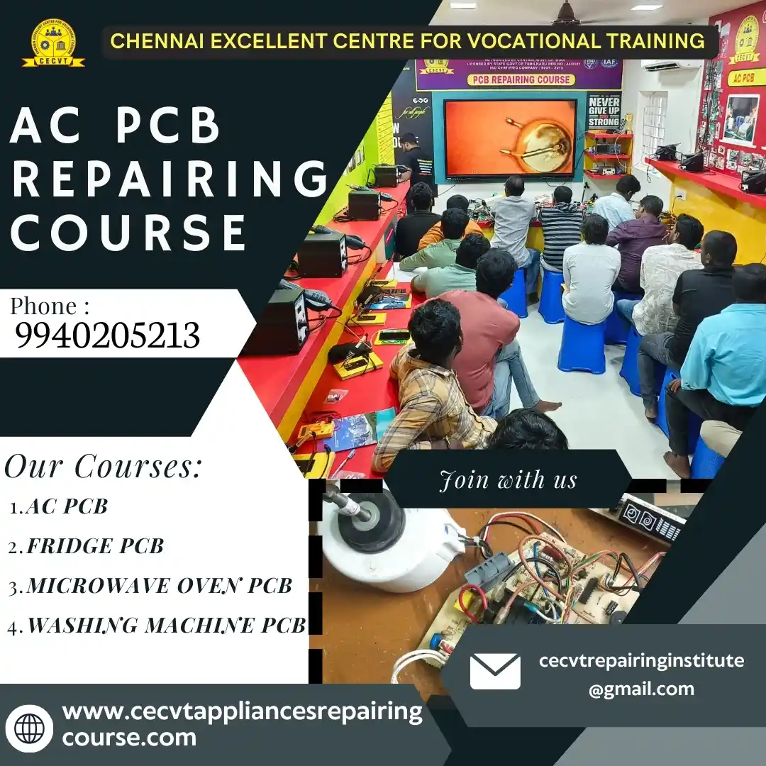 AC PCB Board Mechanic Course in Chittorgarh Rajasthan