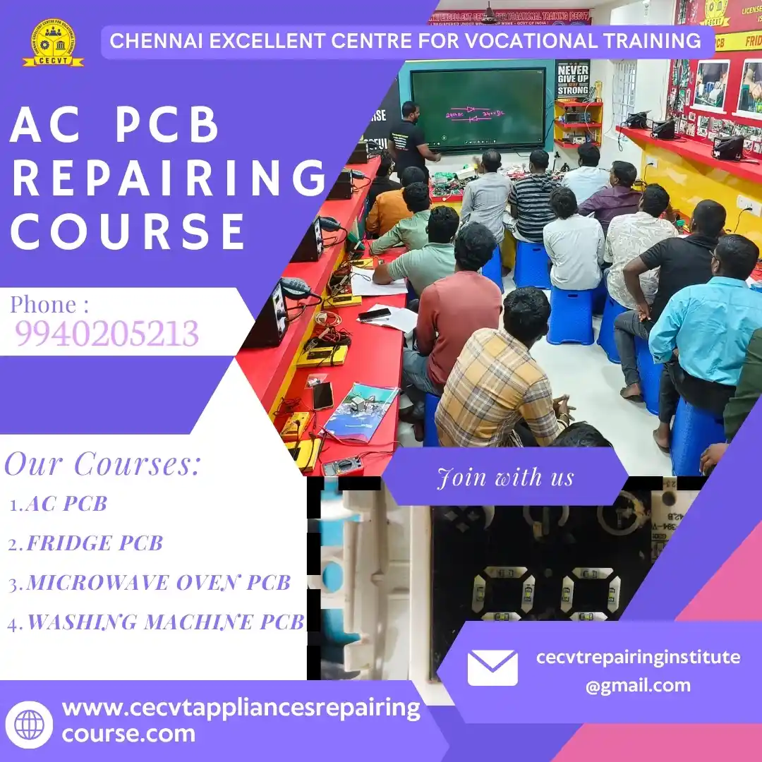 AC PCB Board Mechanic Course in Chittorgarh Rajasthan