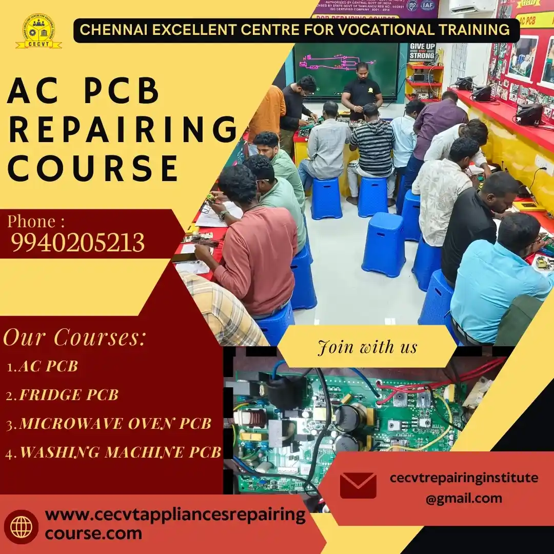 AC PCB Board Mechanic Course in Churu Rajasthan