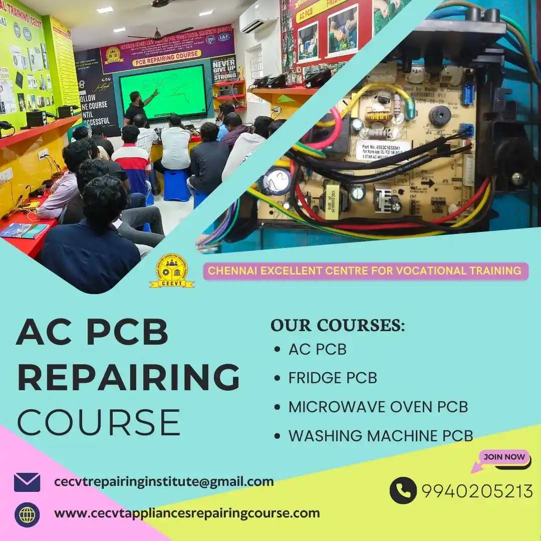 AC PCB Board Mechanic Course in Churu Rajasthan