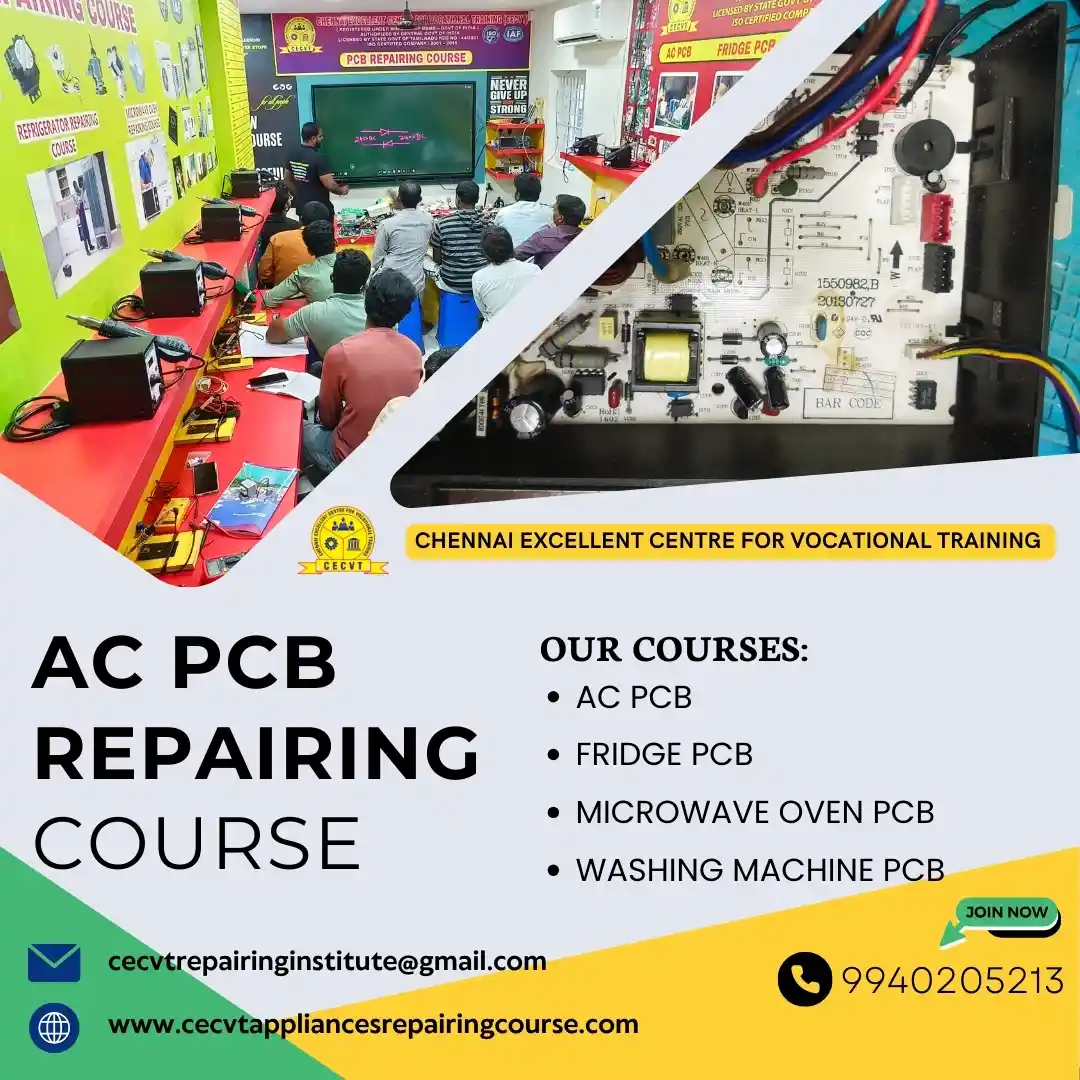 AC PCB Board Mechanic Course in Dausa Rajasthan
