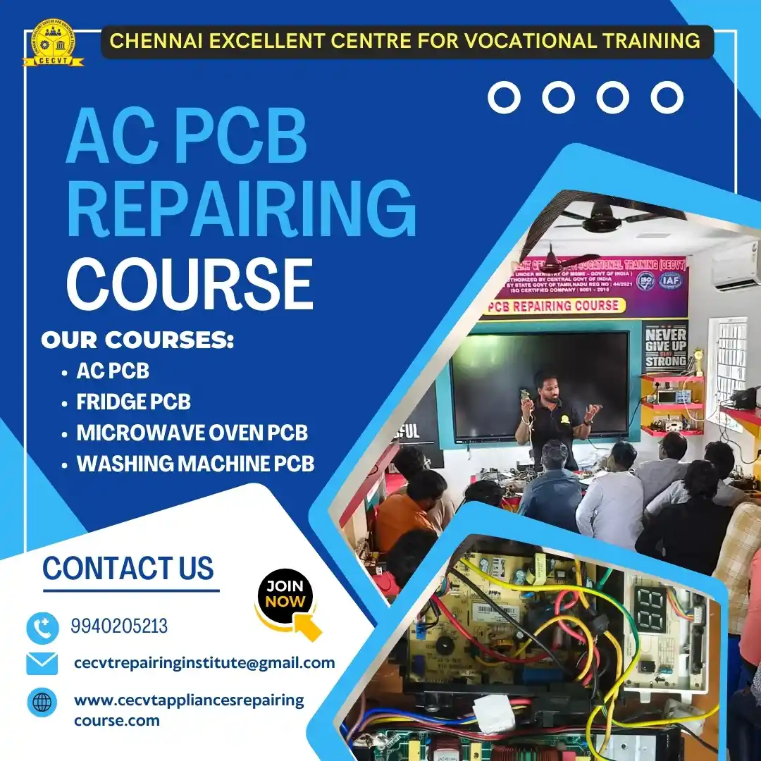 AC PCB Board Mechanic Course in Dausa Rajasthan