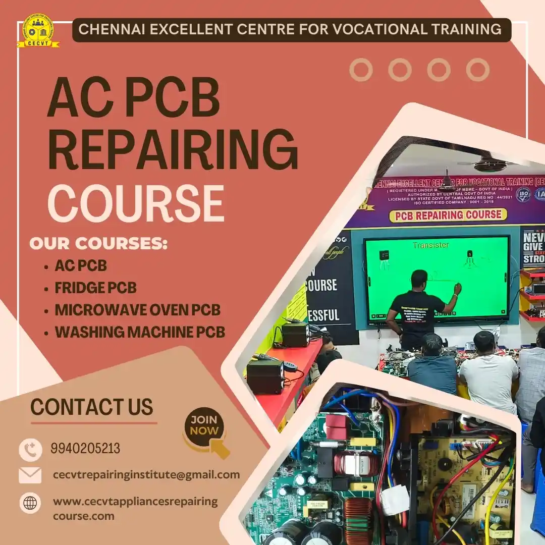 AC PCB Board Mechanic Course in Dausa Rajasthan