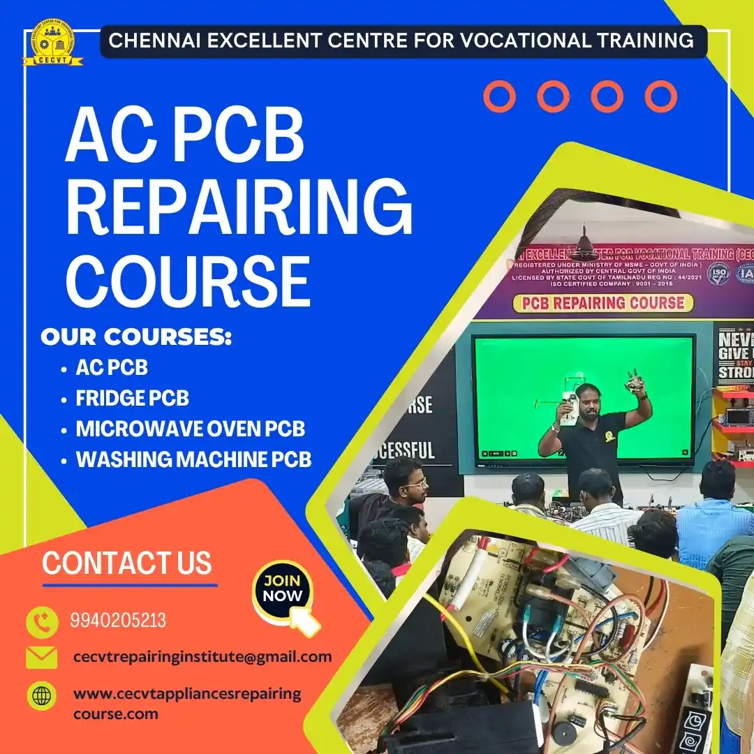 AC PCB Board Mechanic Course in Dausa Rajasthan