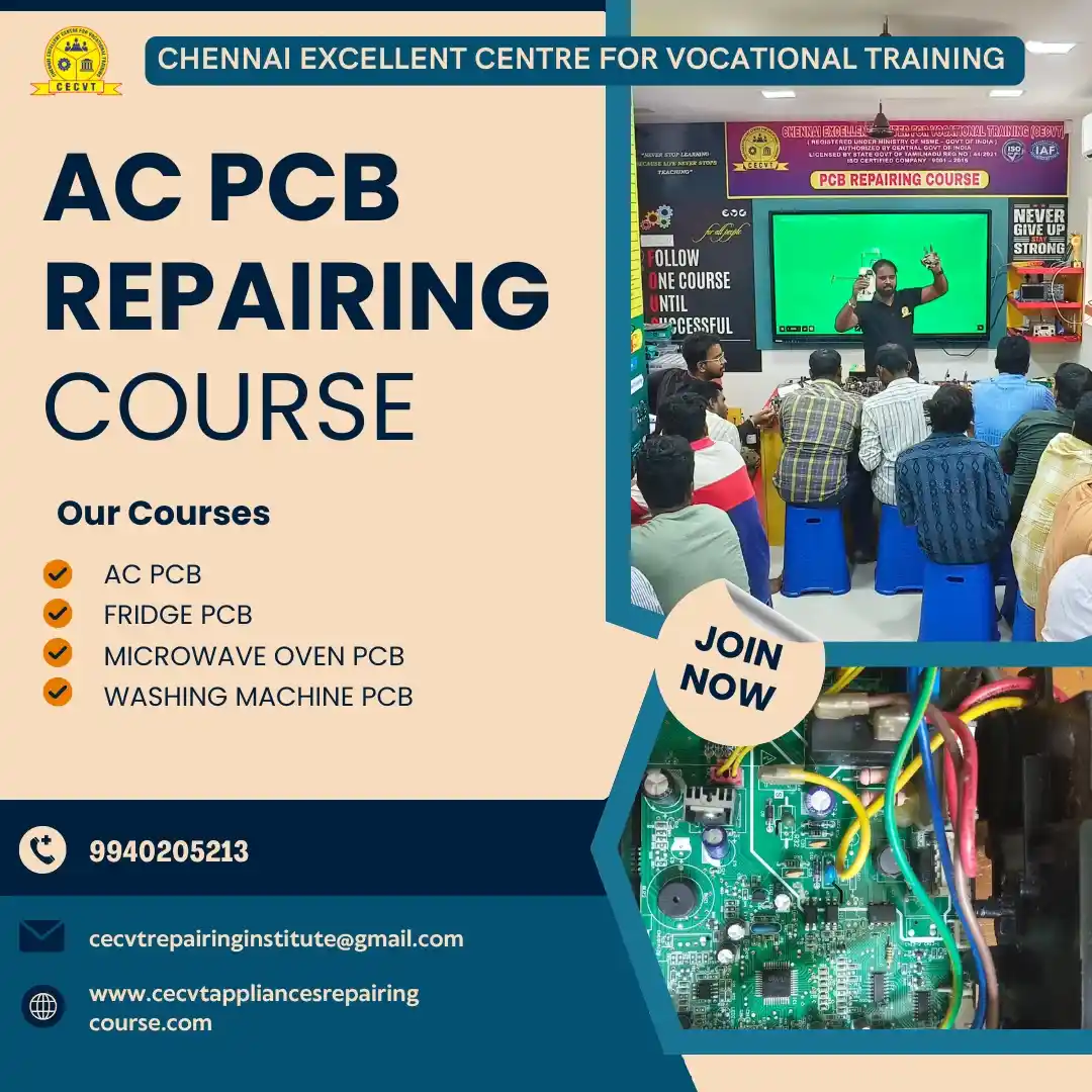 AC PCB Board Mechanic Course in Deeg Rajasthan