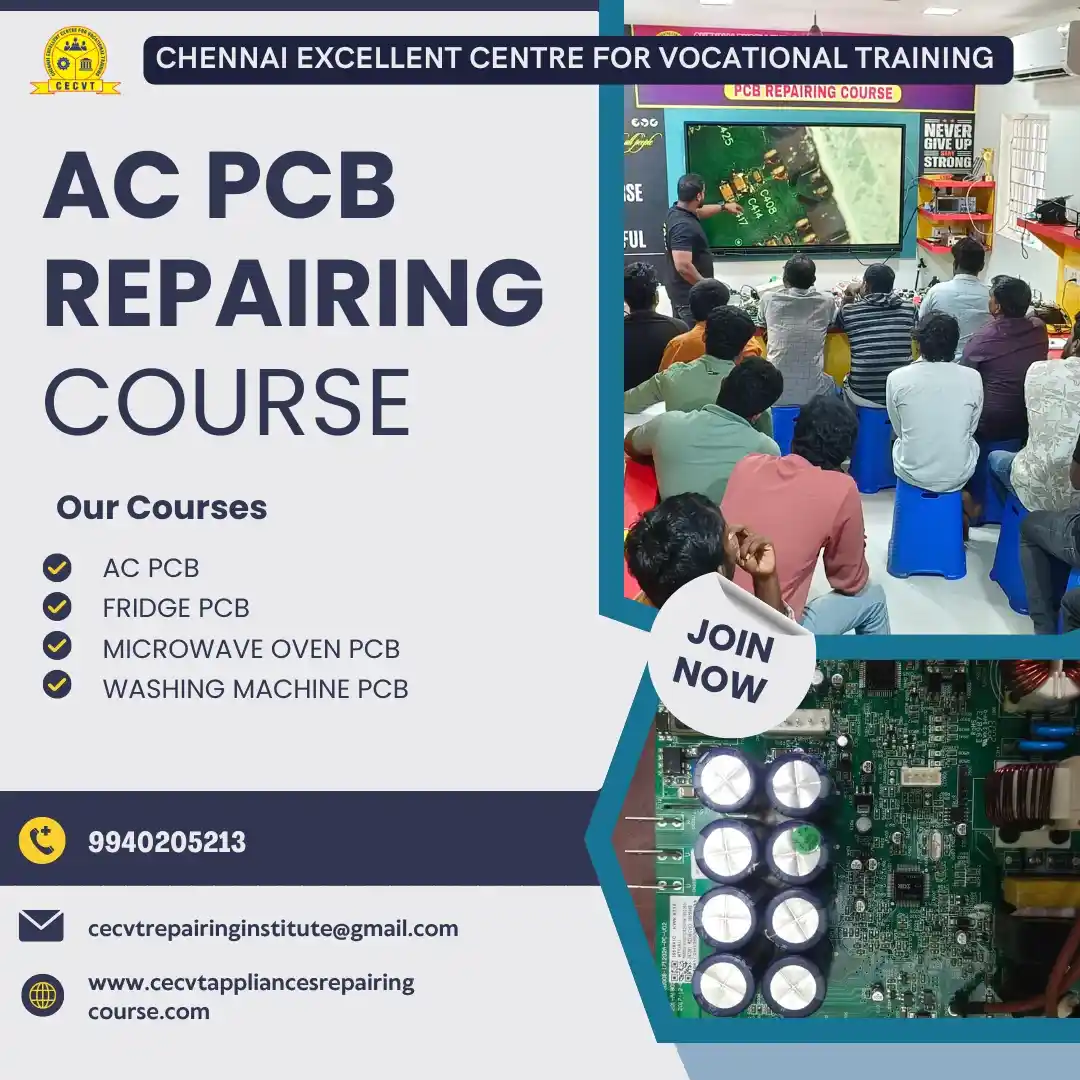 AC PCB Board Mechanic Course in Deeg Rajasthan