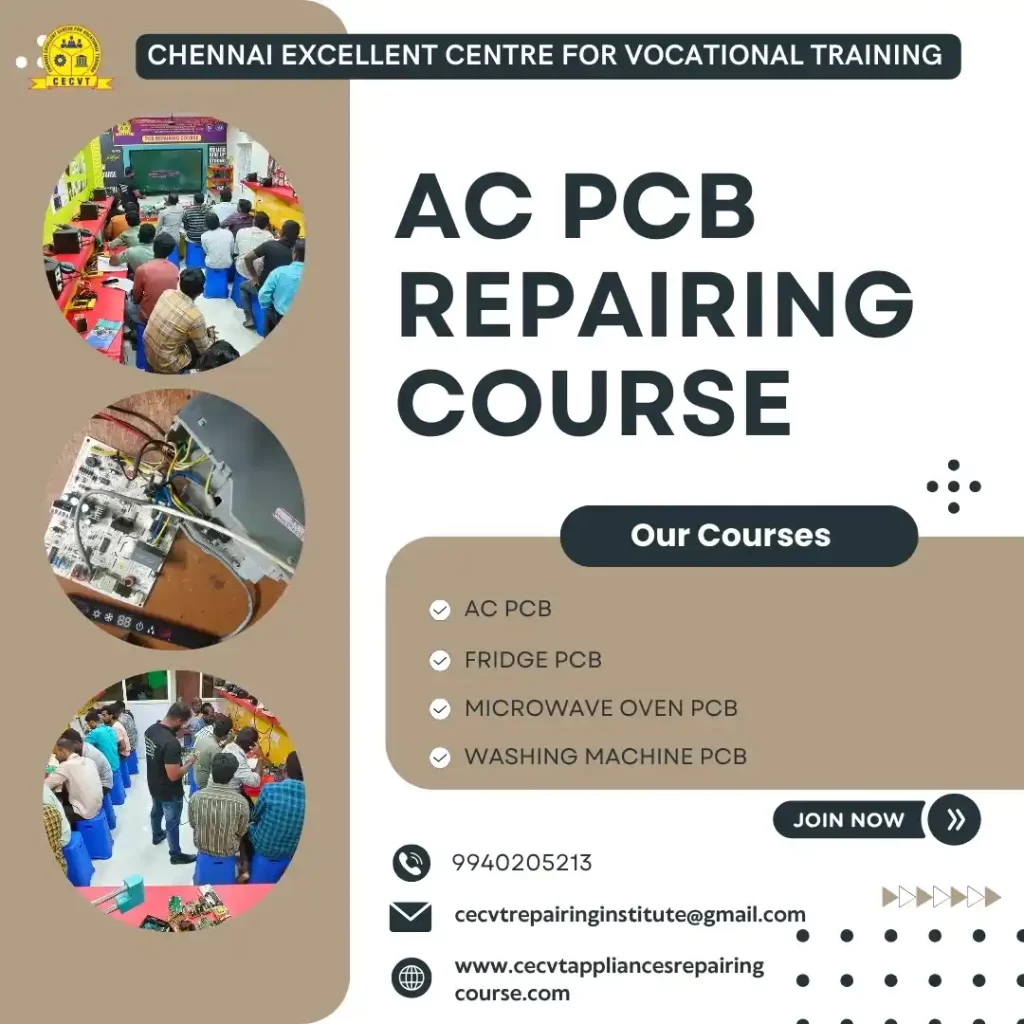 AC PCB Board Mechanic Course in Dholpur Rajasthan