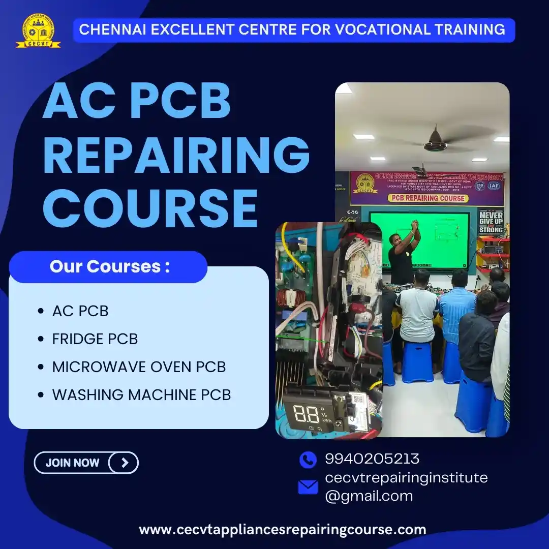 AC PCB Board Mechanic Course in DidwanaKuchaman Rajasthan