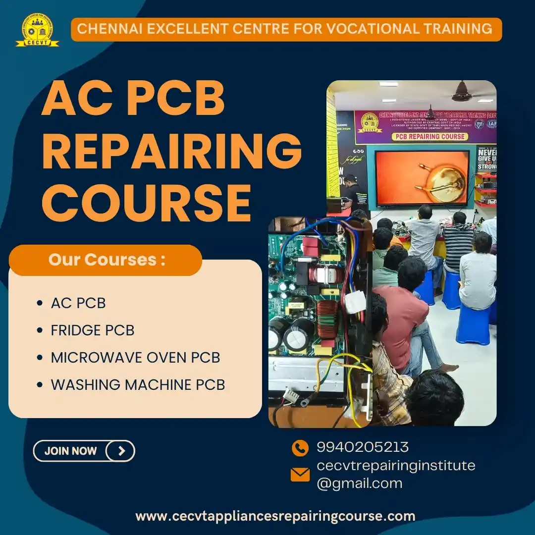 AC PCB Board Mechanic Course in DidwanaKuchaman Rajasthan