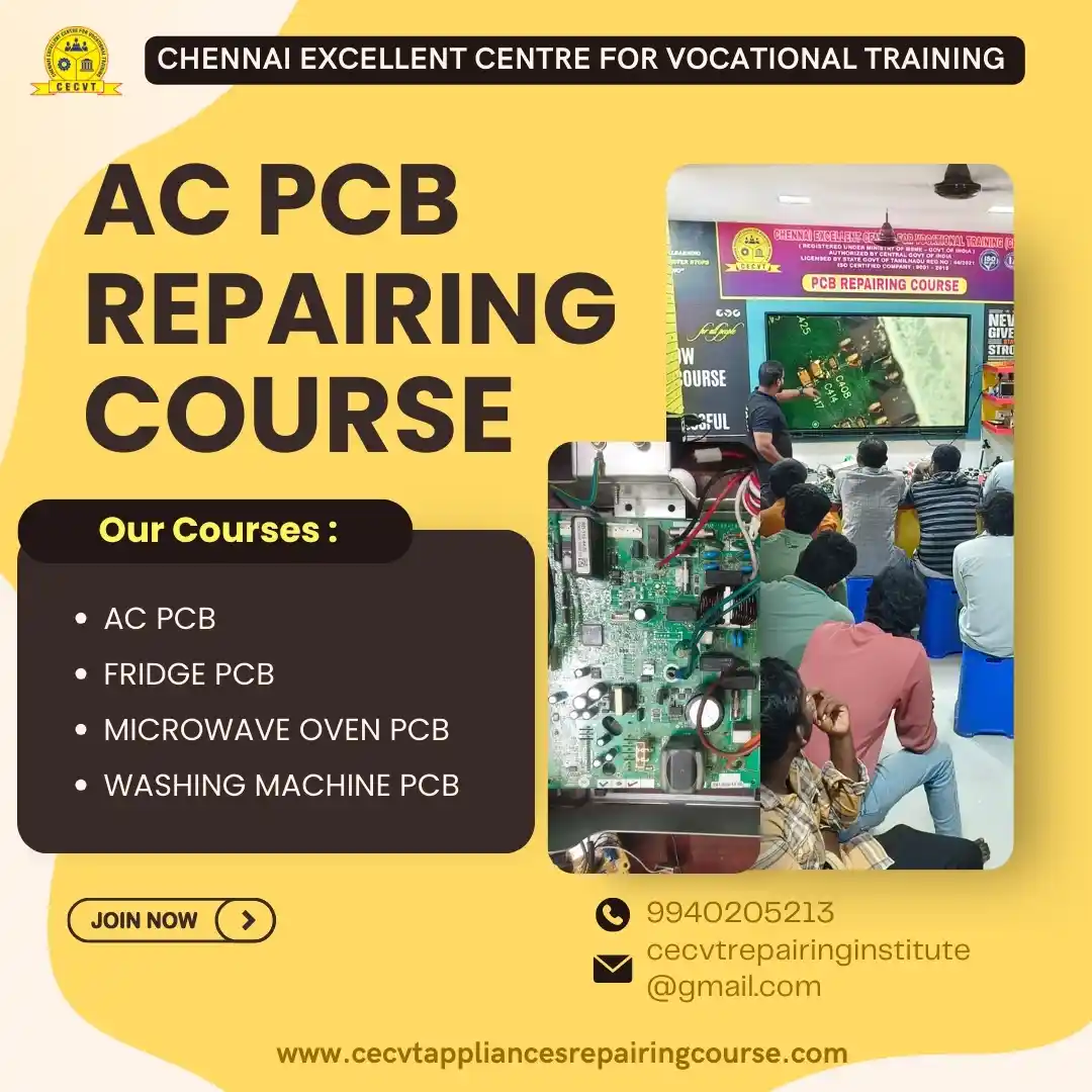 AC PCB Board Mechanic Course in DidwanaKuchaman Rajasthan