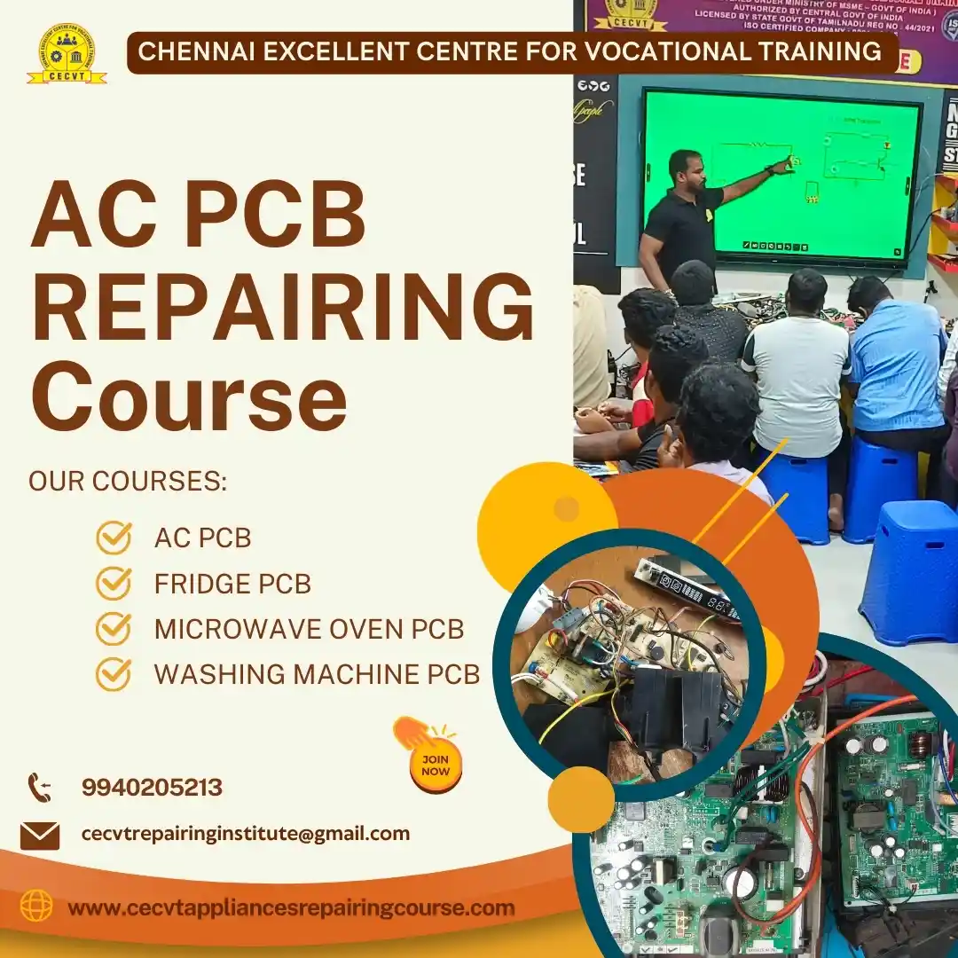 AC PCB Board Mechanic Course in Dudu Rajasthan