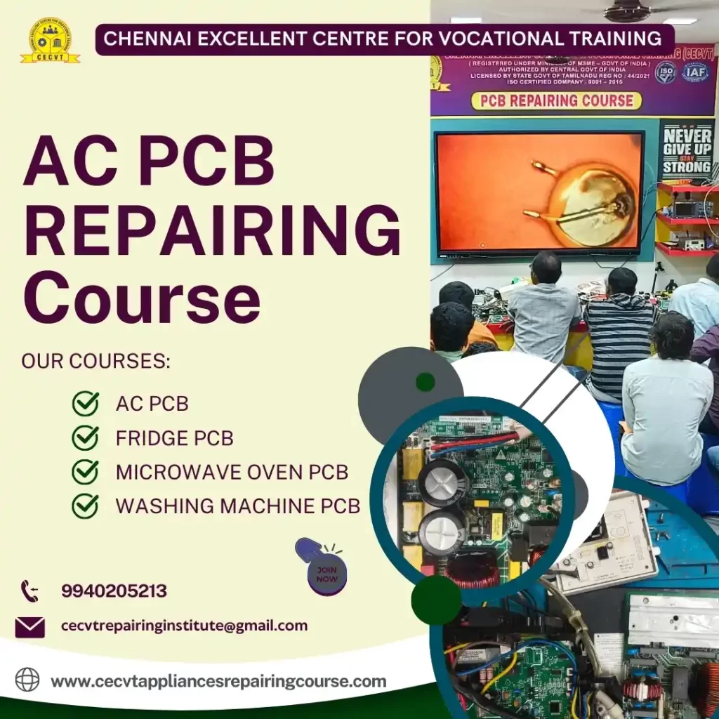 AC PCB Board Mechanic Course in Dudu Rajasthan