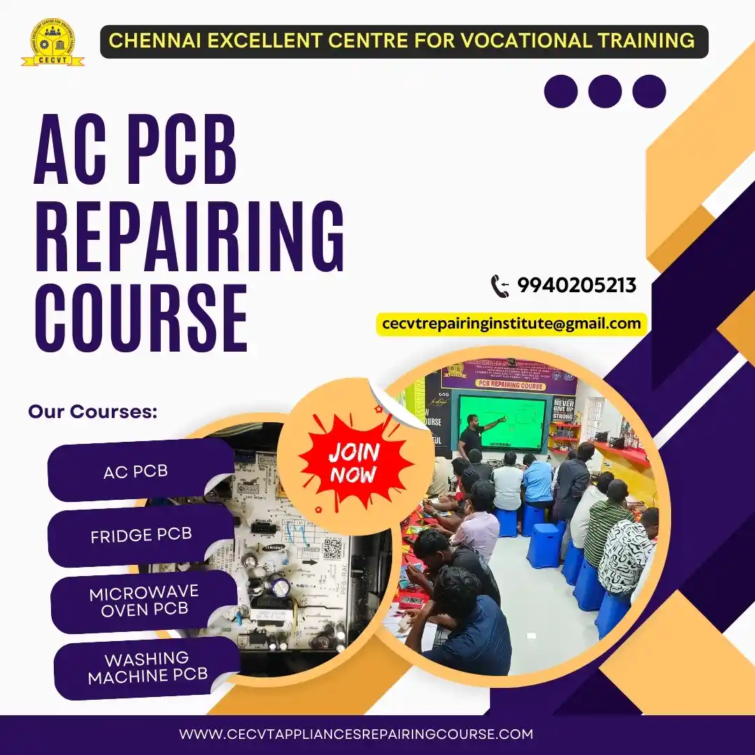AC PCB Board Mechanic Course in Dungarpur Rajasthan