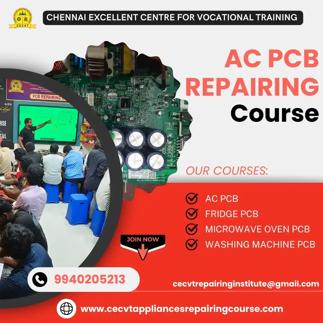 AC PCB Board Mechanic Course in Hanumangarh Rajasthan