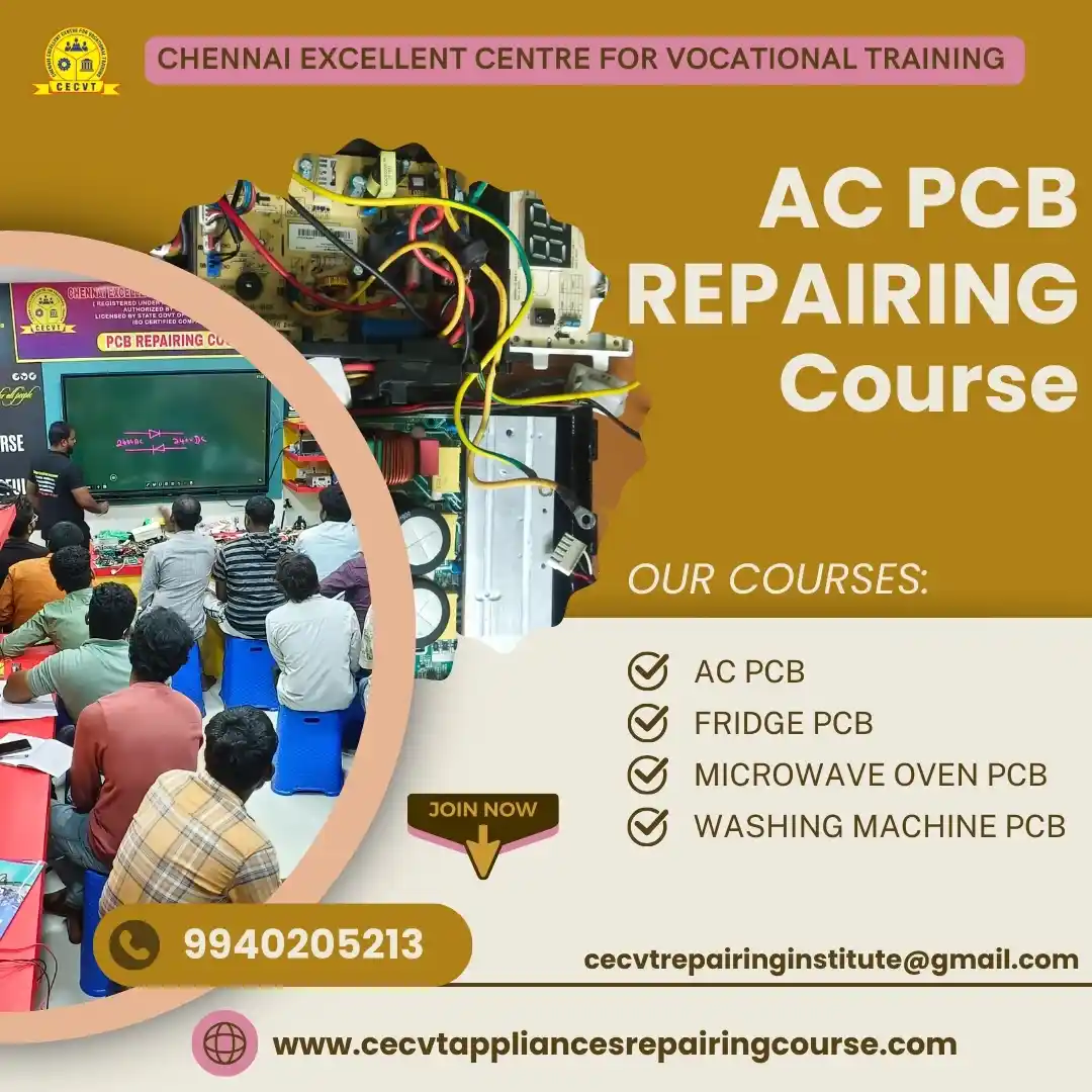 AC PCB Board Mechanic Course in Hanumangarh Rajasthan