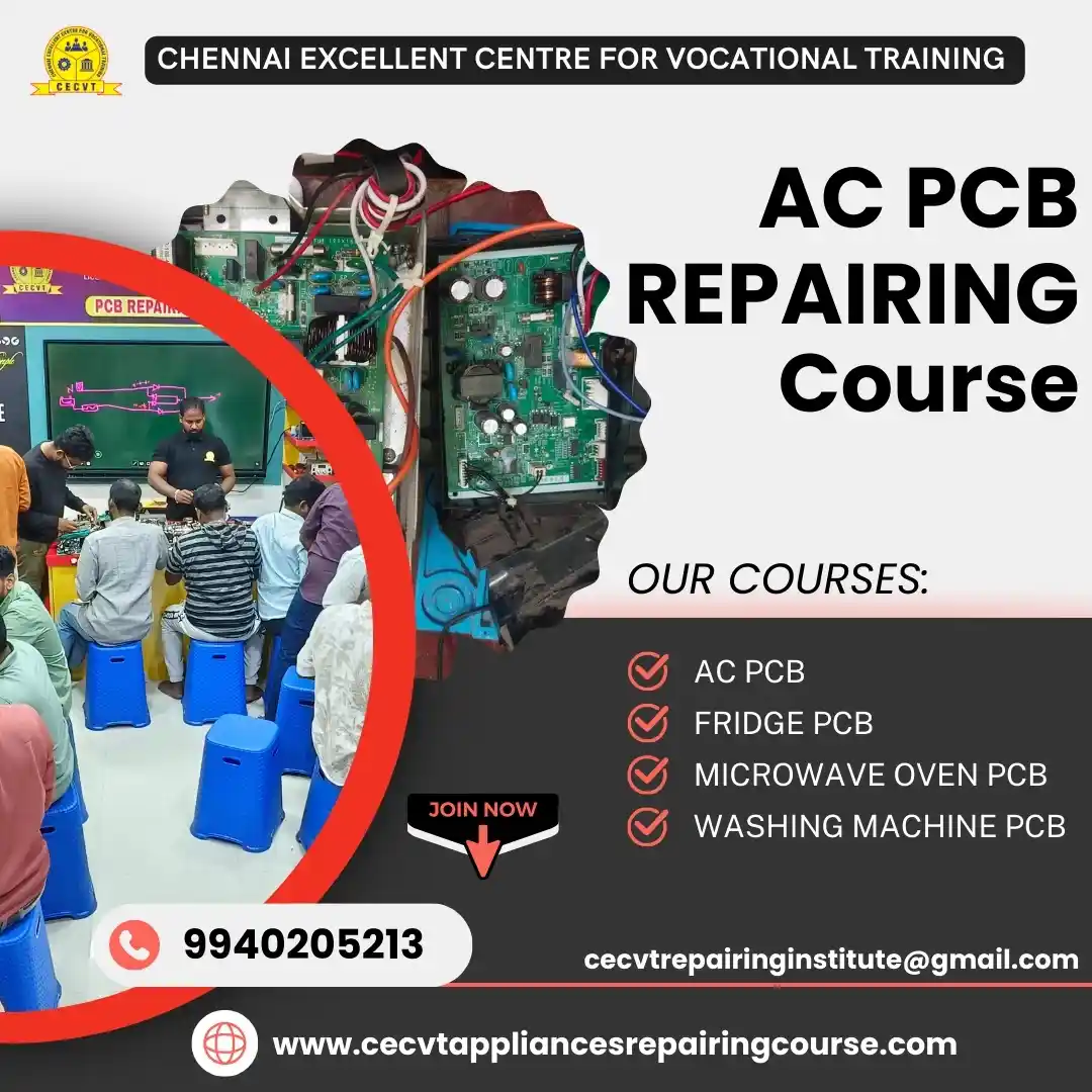 AC PCB Board Mechanic Course in Hanumangarh Rajasthan
