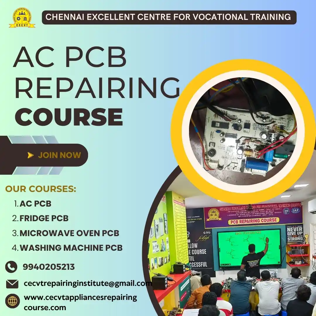 AC PCB Board Mechanic Course in Jaipur Rajasthan