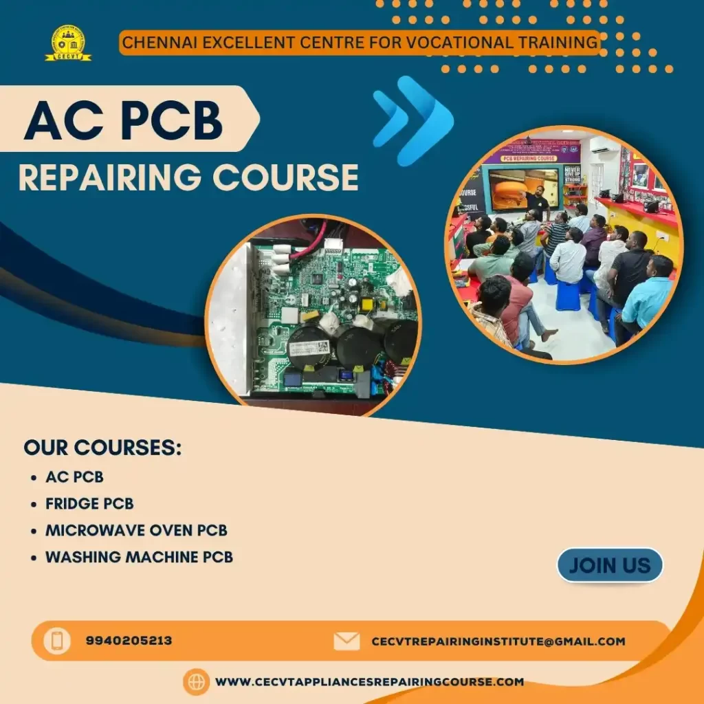 AC PCB Repairing Course in Kaimur, Bihar