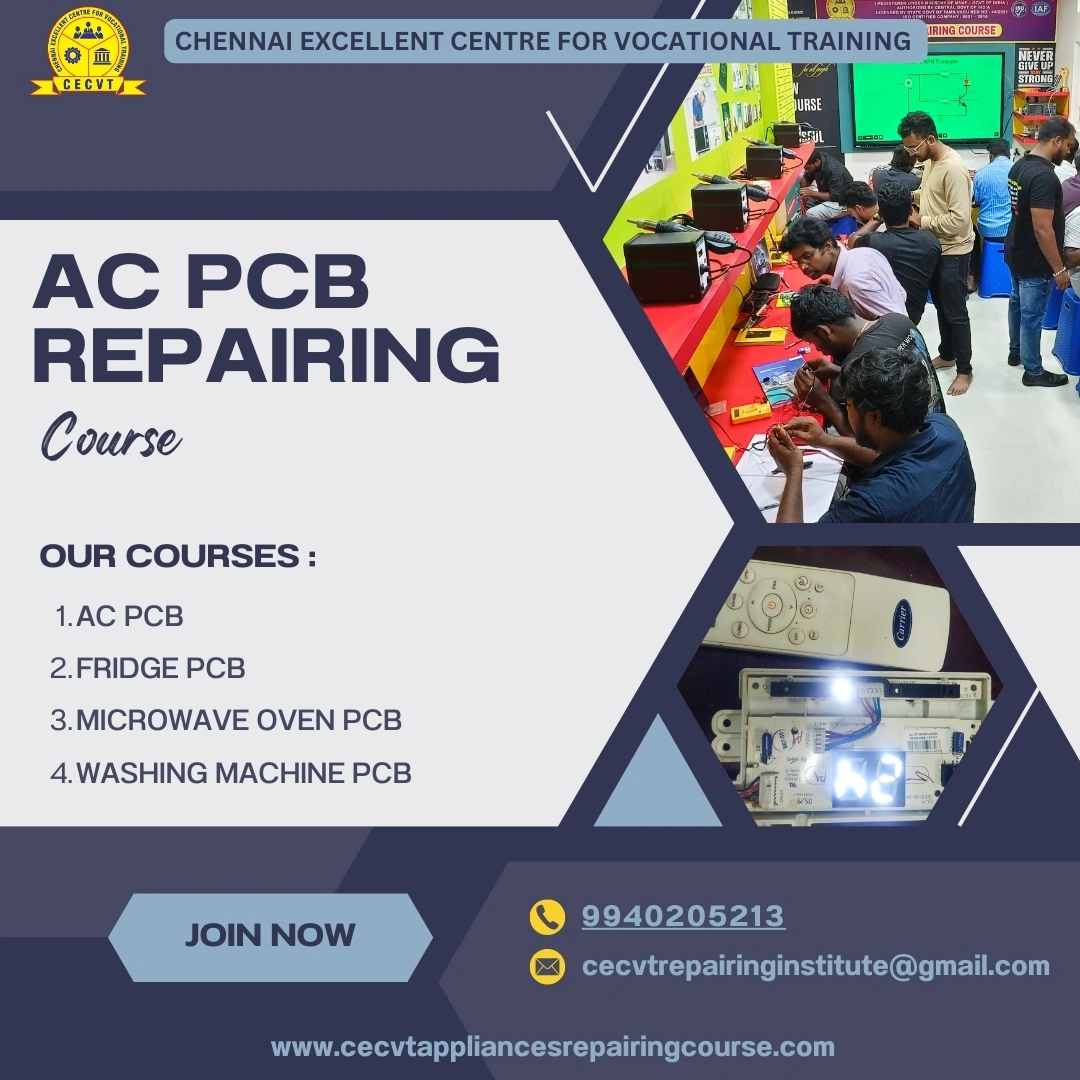 AC PCB Repairing Course in Mewat (Nuh), Haryana