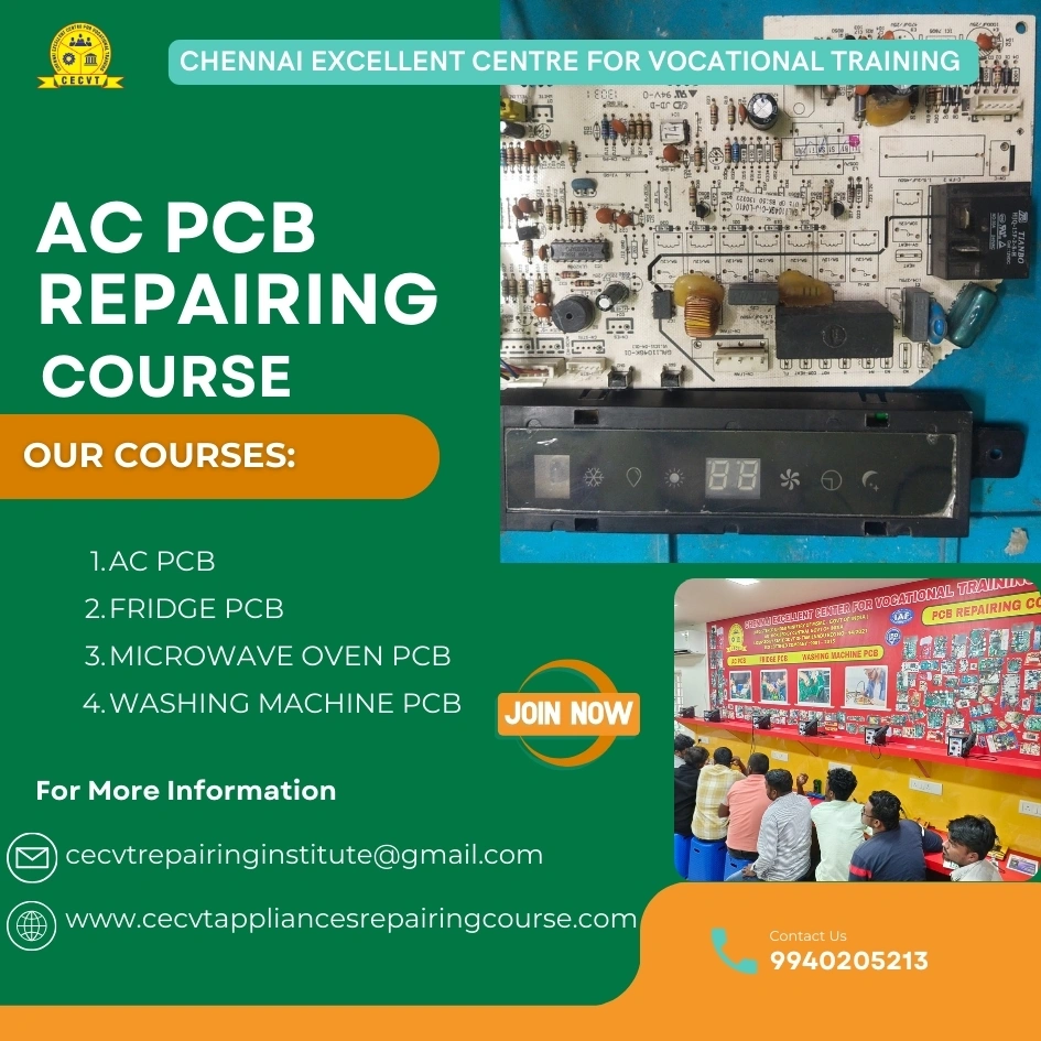 AC PCB Repairing Course in Kheda, Gujarat