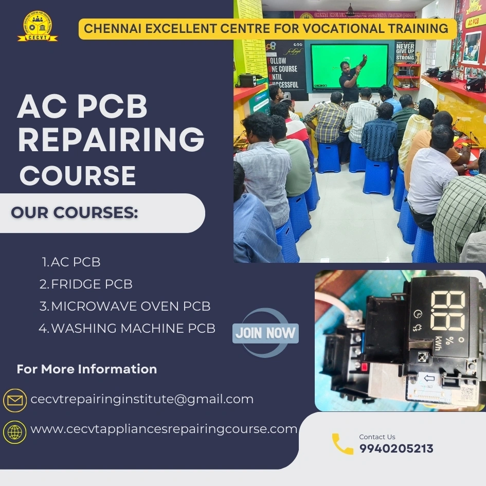 AC PCB Repairing Course in Kheda, Gujarat