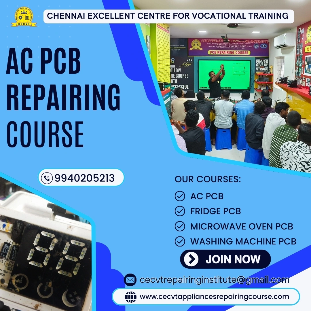 AC PCB Repairing Course in Sabarkantha, Gujarat