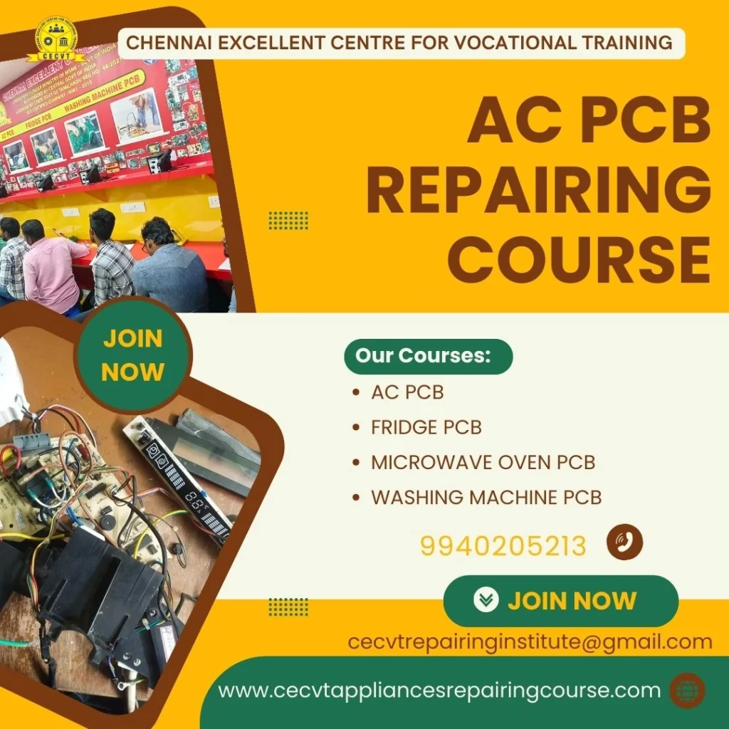 AC PCB Repairing Course in Vadodara, Gujarat