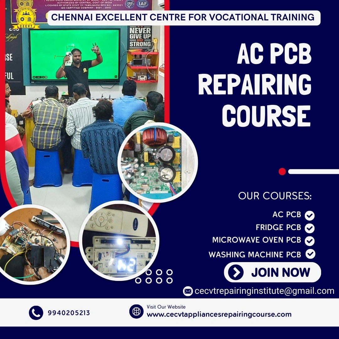 AC PCB Repairing Course in Gaurella-Pendra-Marwahi, Chhattisgarh