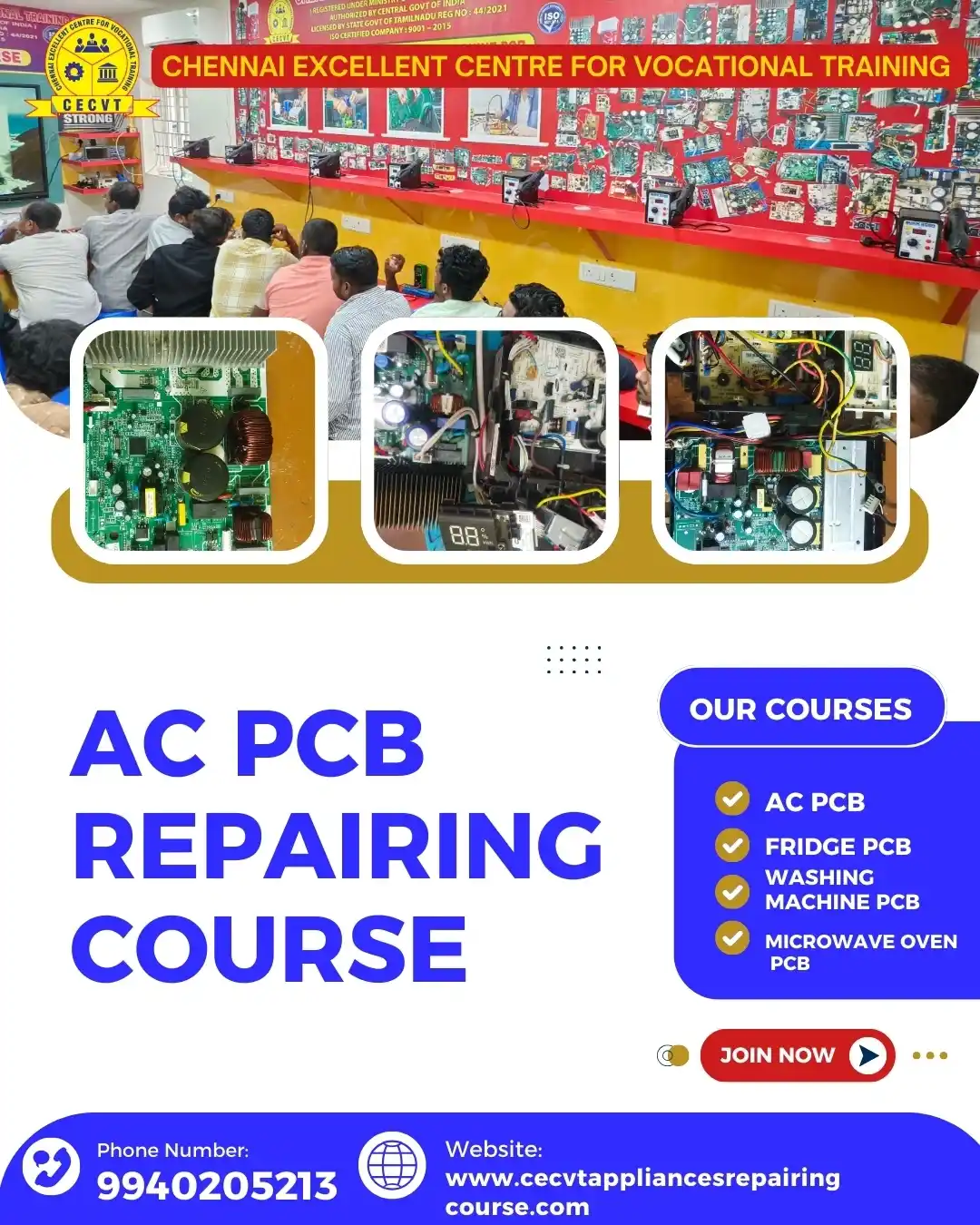 AC PCB Repairing Course in Upper Siang, Arunachal Pradesh