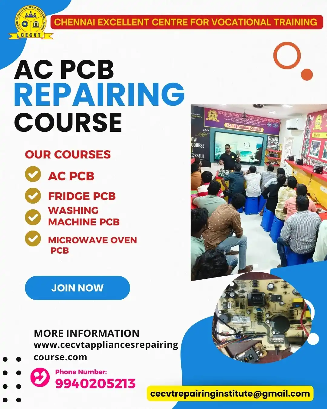 AC PCB Repairing Course in Upper Subansiri, Arunachal Pradesh