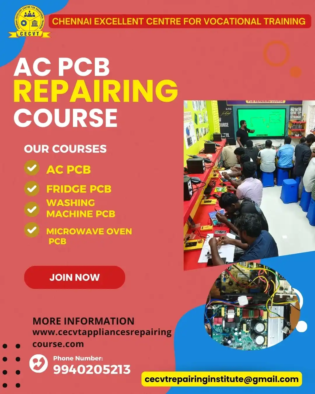 AC PCB Repairing Course in Upper Subansiri, Arunachal Pradesh