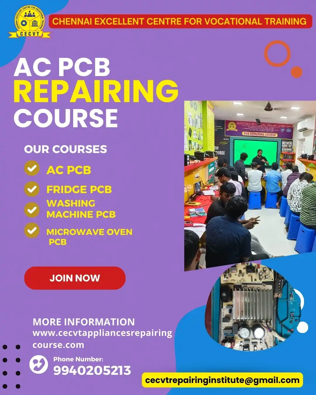 AC PCB Repairing Course in Upper Subansiri, Arunachal Pradesh