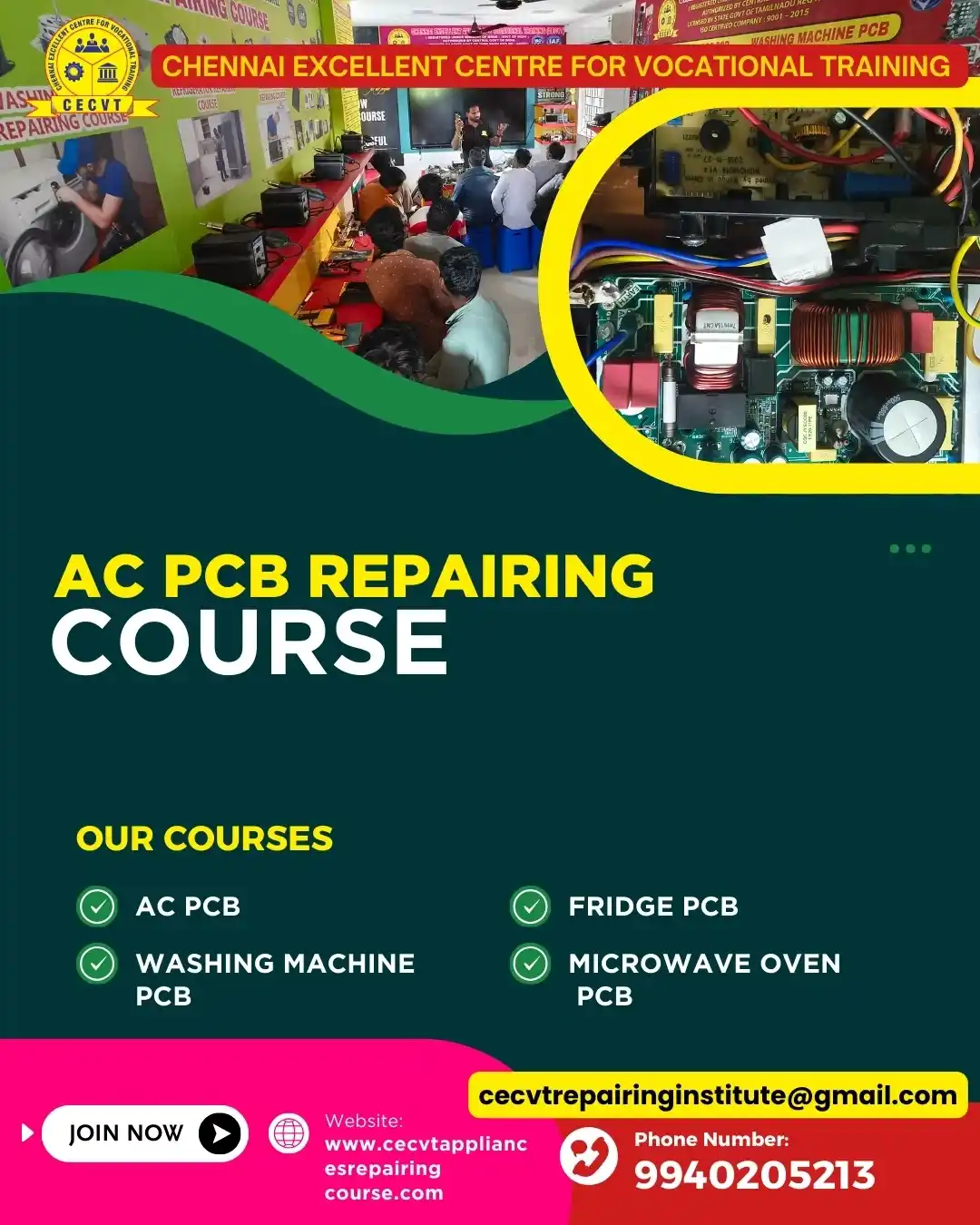 AC PCB Repairing Course in West Kameng, Arunachal Pradesh