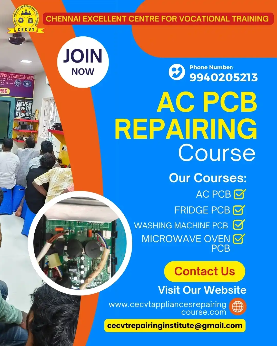 AC PCB Repairing Course in West Kameng, Arunachal Pradesh