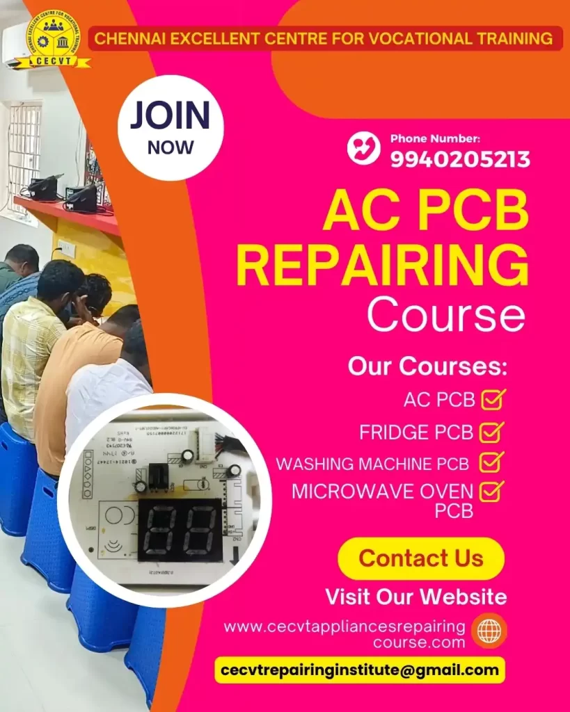 AC PCB Repairing Course in West Siang, Arunachal Pradesh