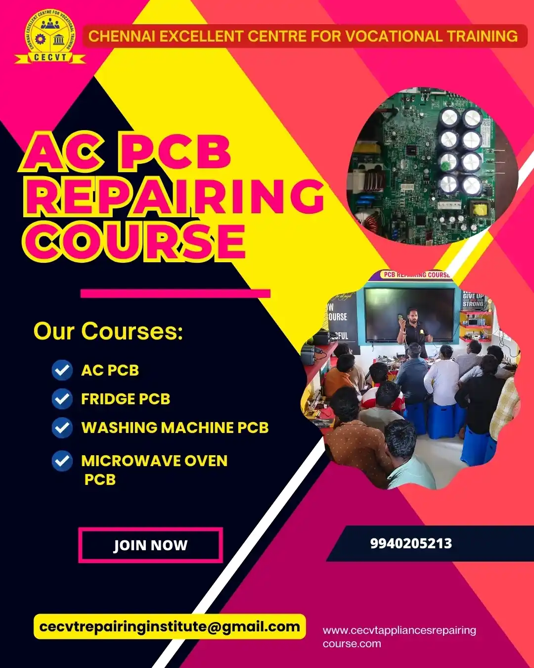 AC PCB Repairing Course in Abul Fazal Enclave, Delhi