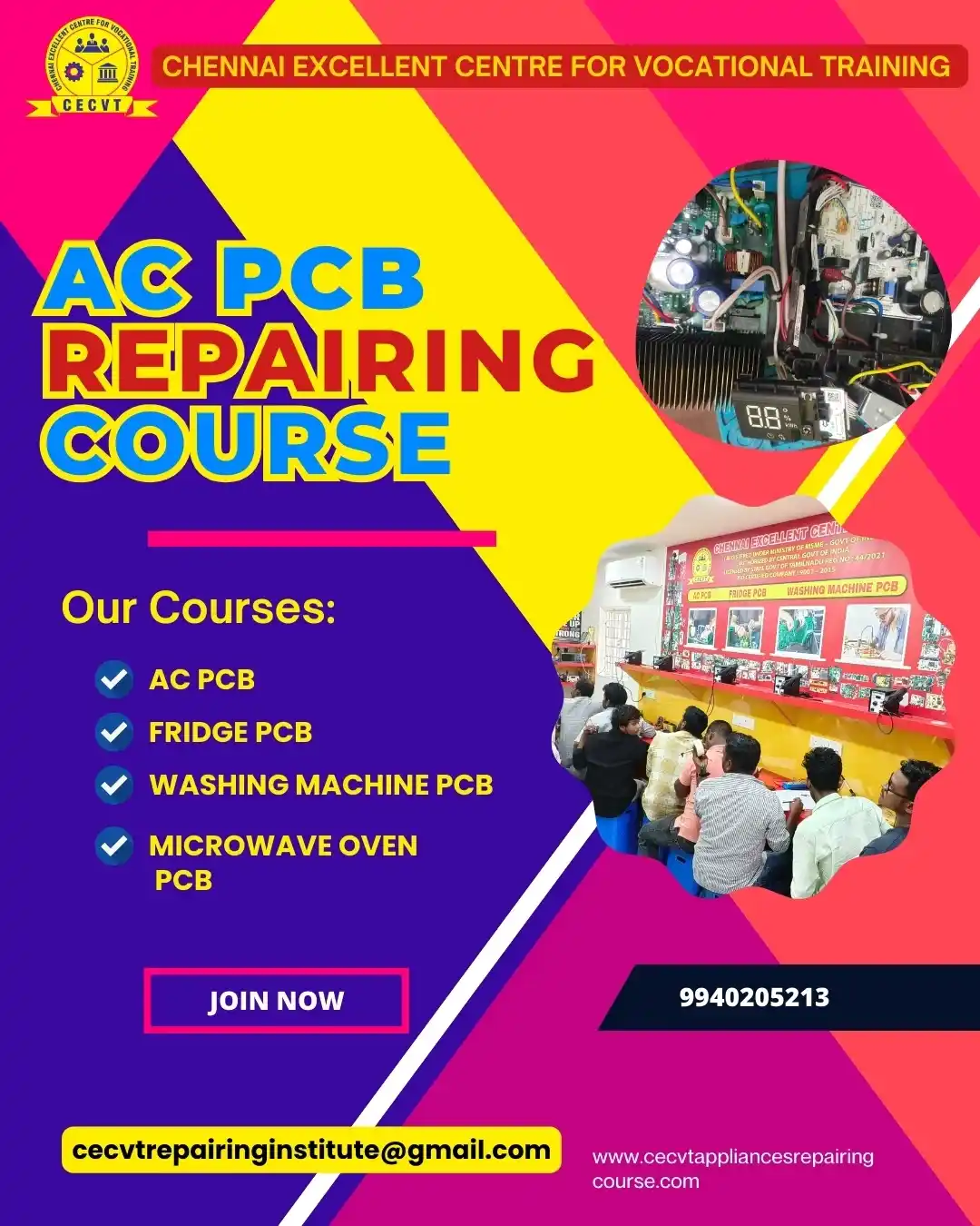 AC PCB Repairing Course in Abul Fazal Enclave, Delhi