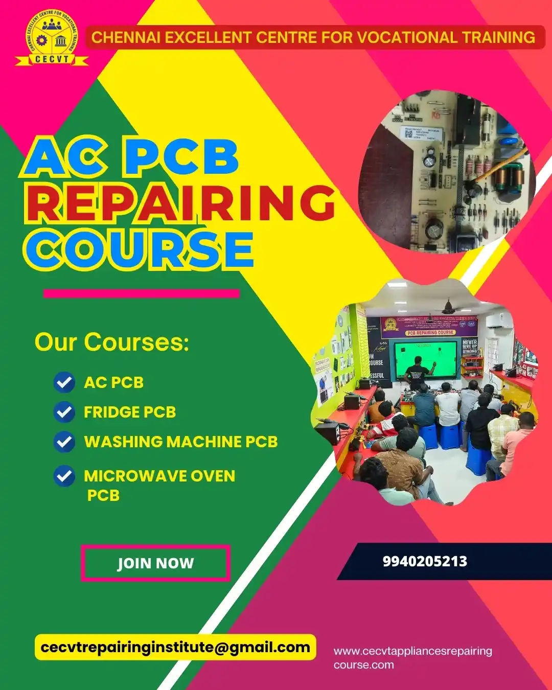 AC PCB Repairing Course in Abul Fazal Enclave, Delhi