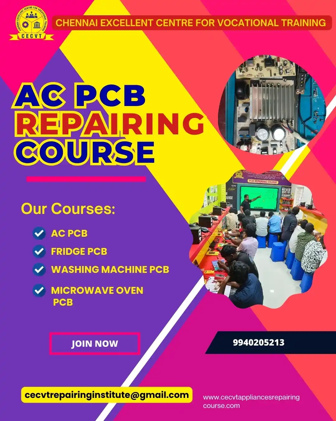 AC PCB Repairing Course in Abul Fazal Enclave, Delhi
